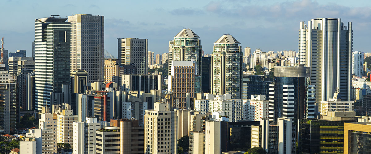 City view of Sao Paulo, Brazil